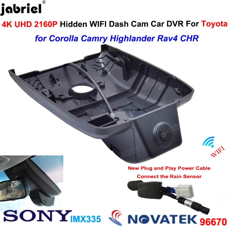 Toyota Camry xv70 v70 70  4K  DVR Dashcam To..